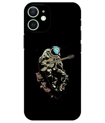Image of a phone case featuring a mobile skin with a graphic design.