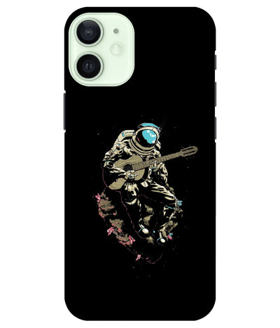 A product shot of a slim hard case with a colorful design.