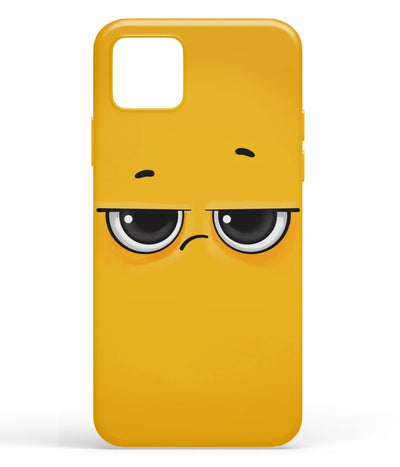 A front-on view of soft silicone phone case with a colorful design.