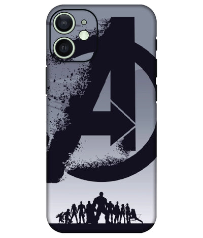 Image of a phone case featuring a mobile skin with a graphic design.