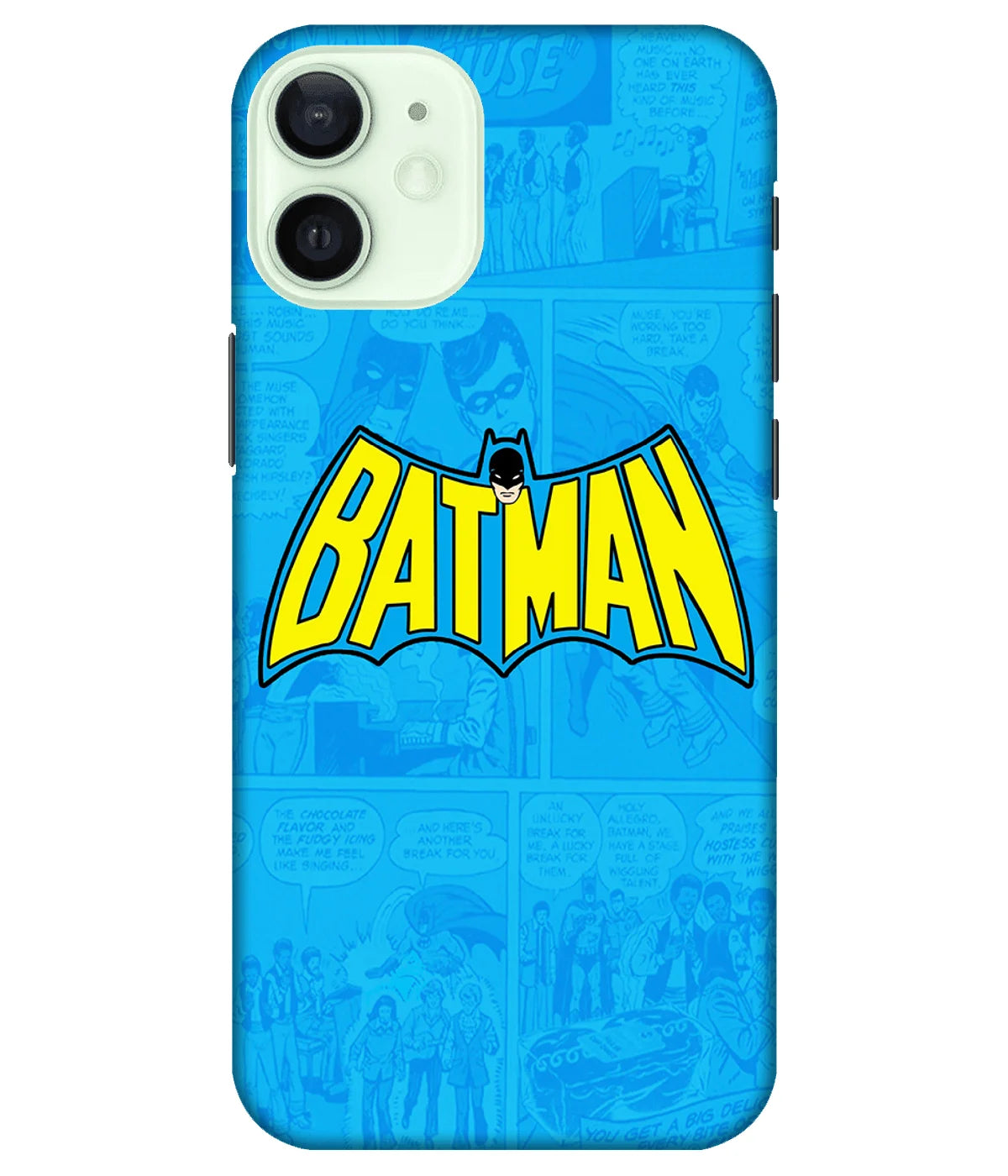 A product shot of a slim hard case with a colorful design.