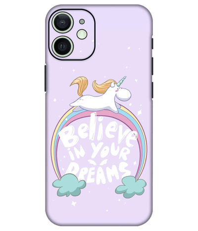 Image of a phone case featuring a mobile skin with a graphic design.
