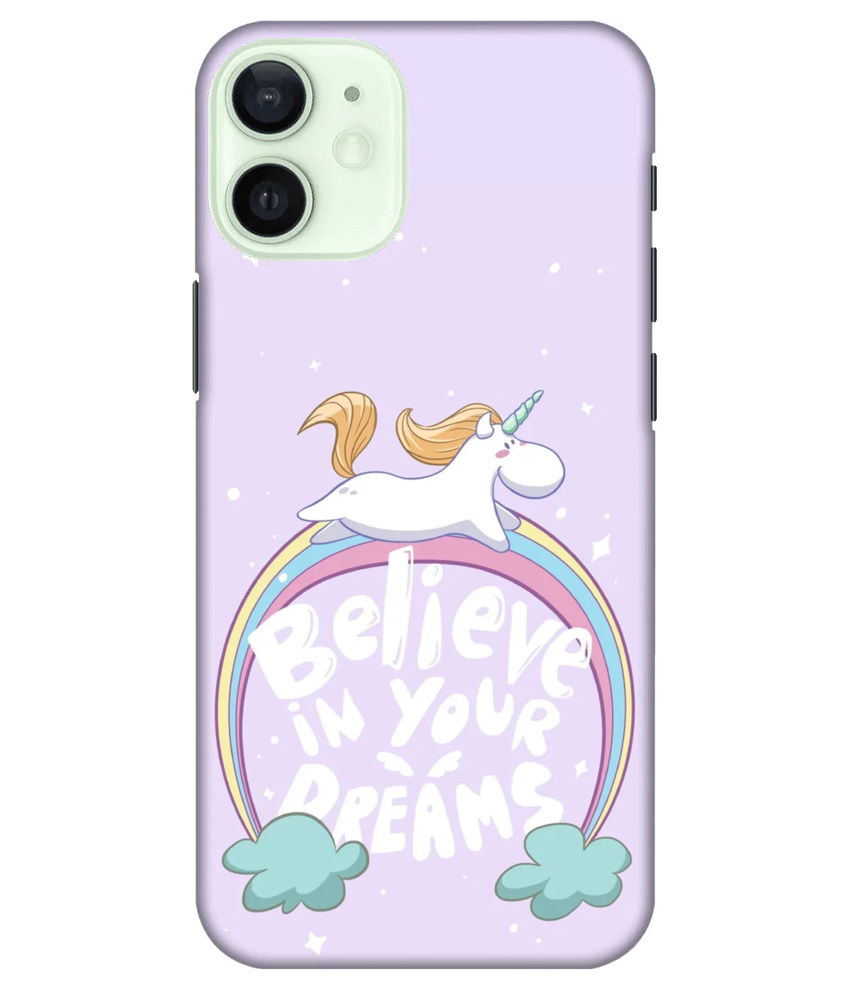 A product shot of a slim hard case with a colorful design.