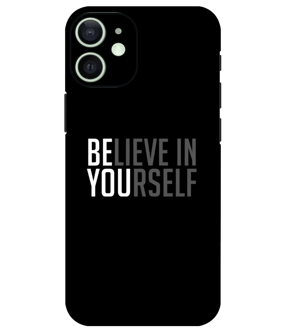 Image of a phone case featuring a mobile skin with a graphic design.