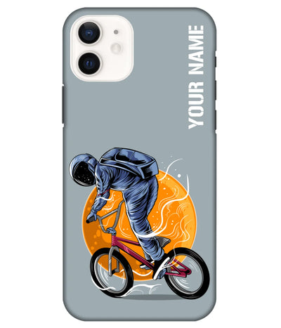 A product shot of a slim hard case with a customizable name.