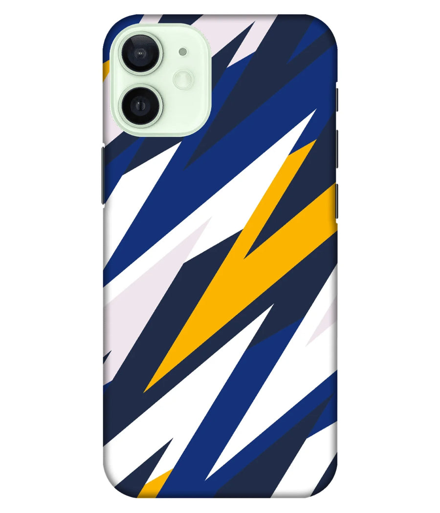 Blue Abstract Pattern Slim Hard Case