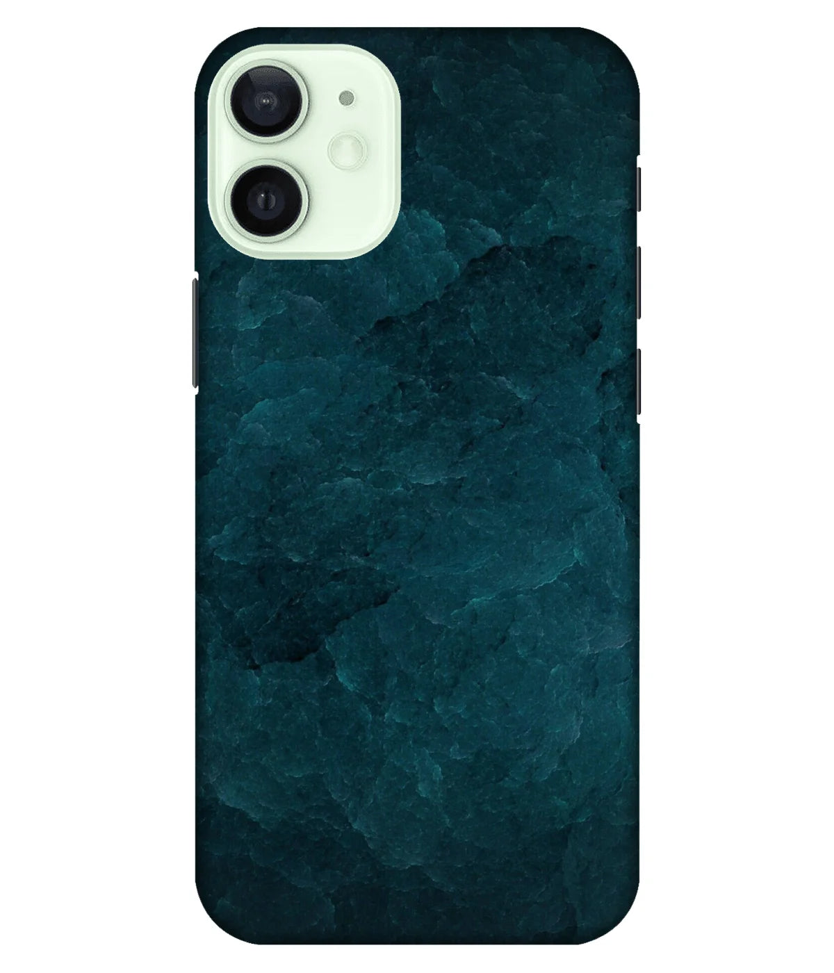 A product shot of a slim hard case with a colorful design.