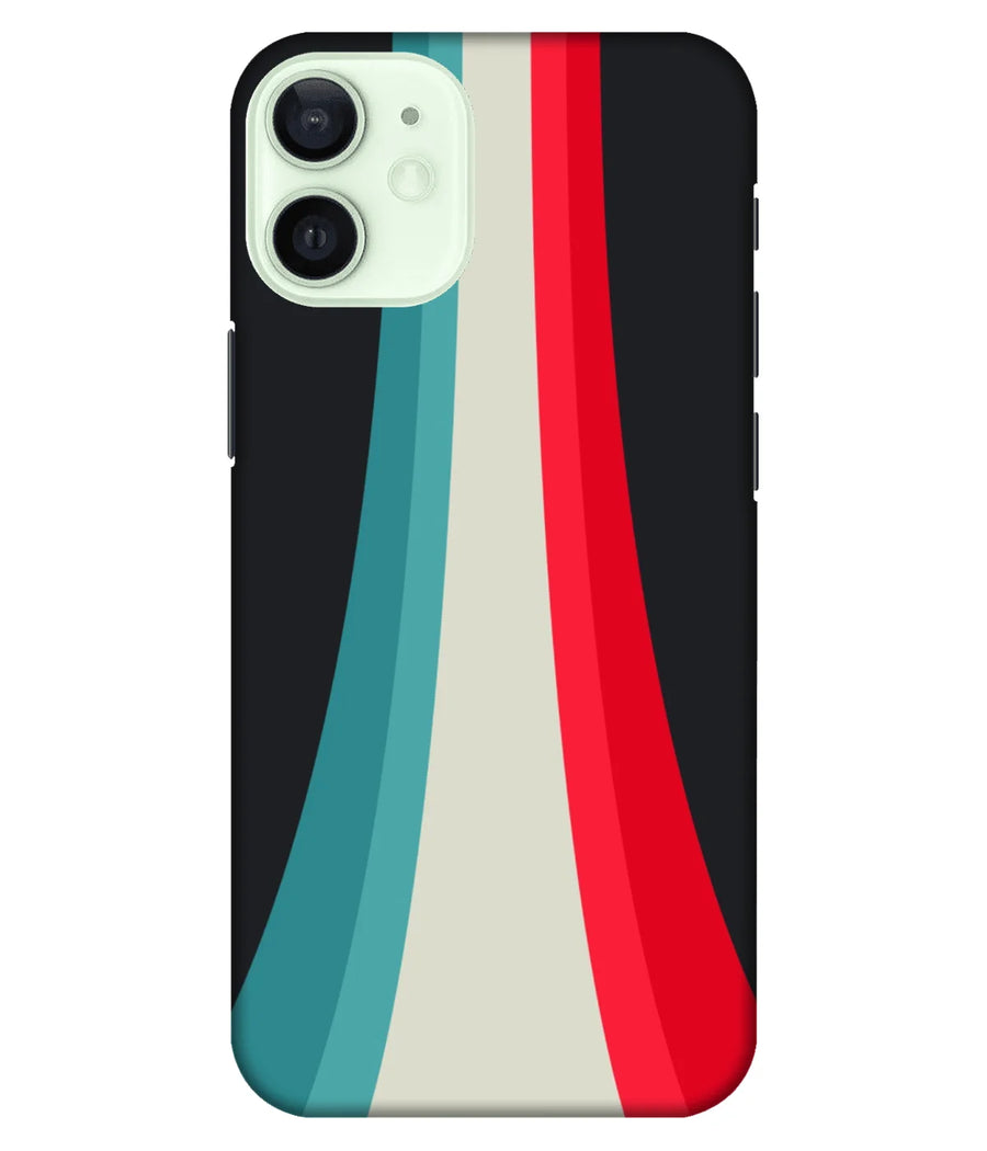 Blue White Red Strips Slim Hard Case