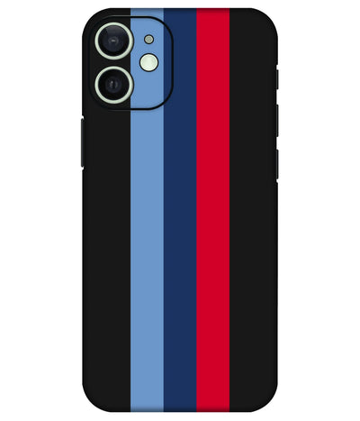 Image of a phone case featuring a mobile skin with a graphic design.