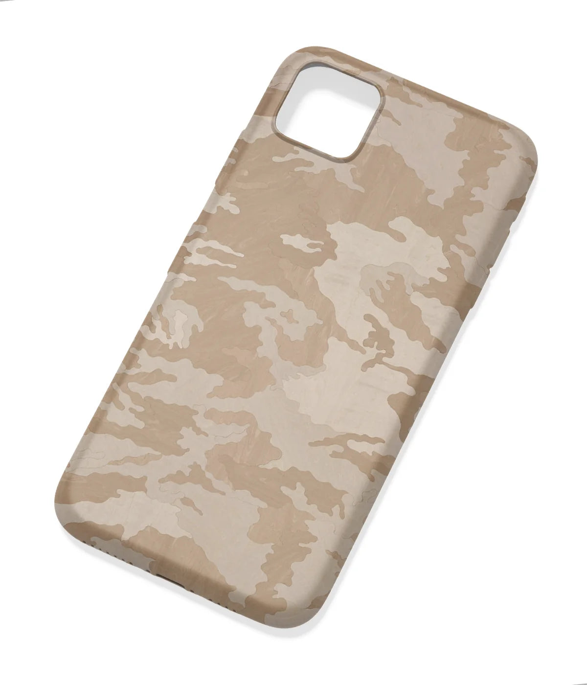 An angled view of a soft silicone case featuring a colorful design.