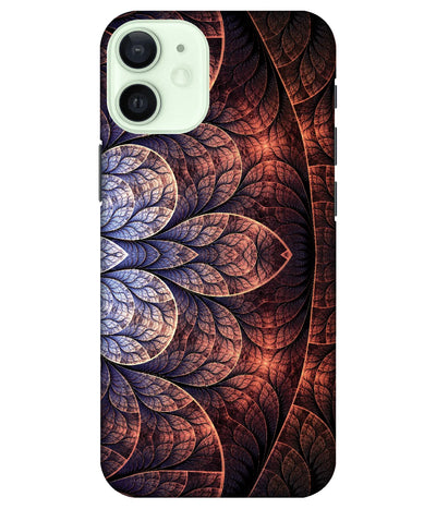 A product shot of a slim hard case with a colorful design.