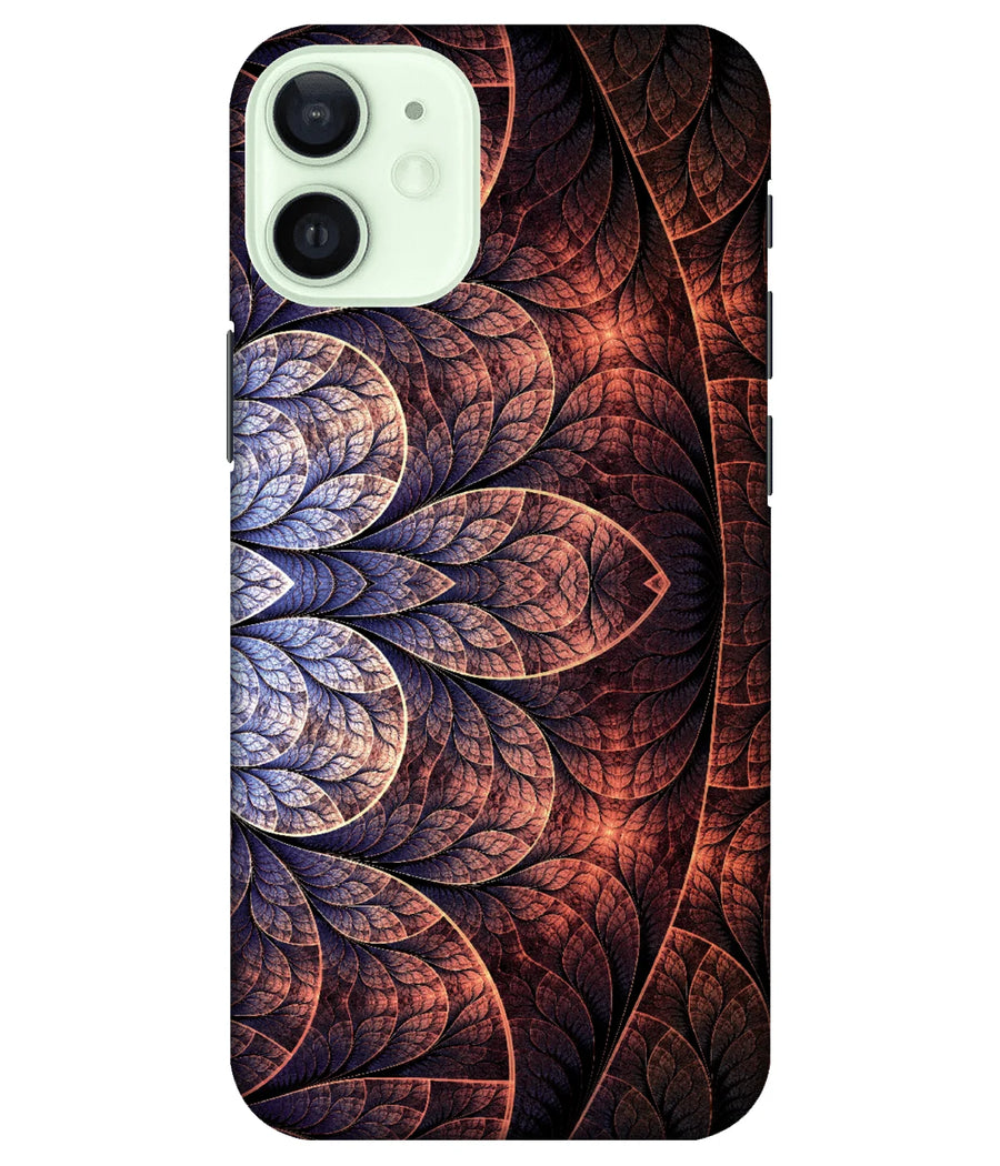 Brown Leaf Art Slim Hard Case