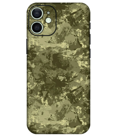 Image of a phone case featuring a mobile skin with a graphic design.