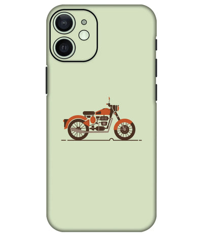 Image of a phone case featuring a mobile skin with a graphic design.