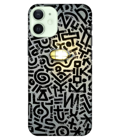 A product shot of a slim hard case with a colorful design.