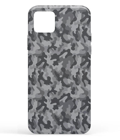 A front-on view of soft silicone phone case with a colorful design.