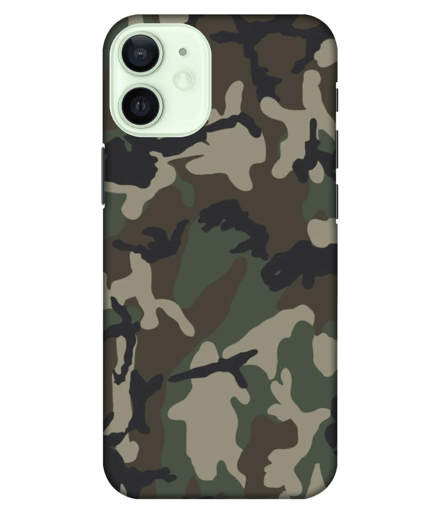 Camouflage Texture Brown Slim Hard Case