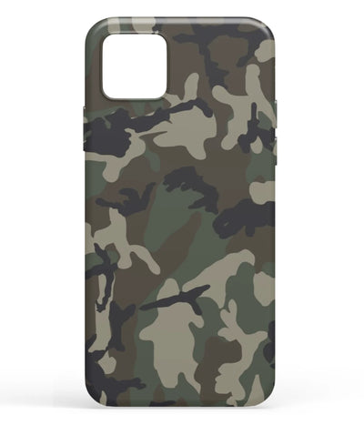 A front-on view of soft silicone phone case with a colorful design.