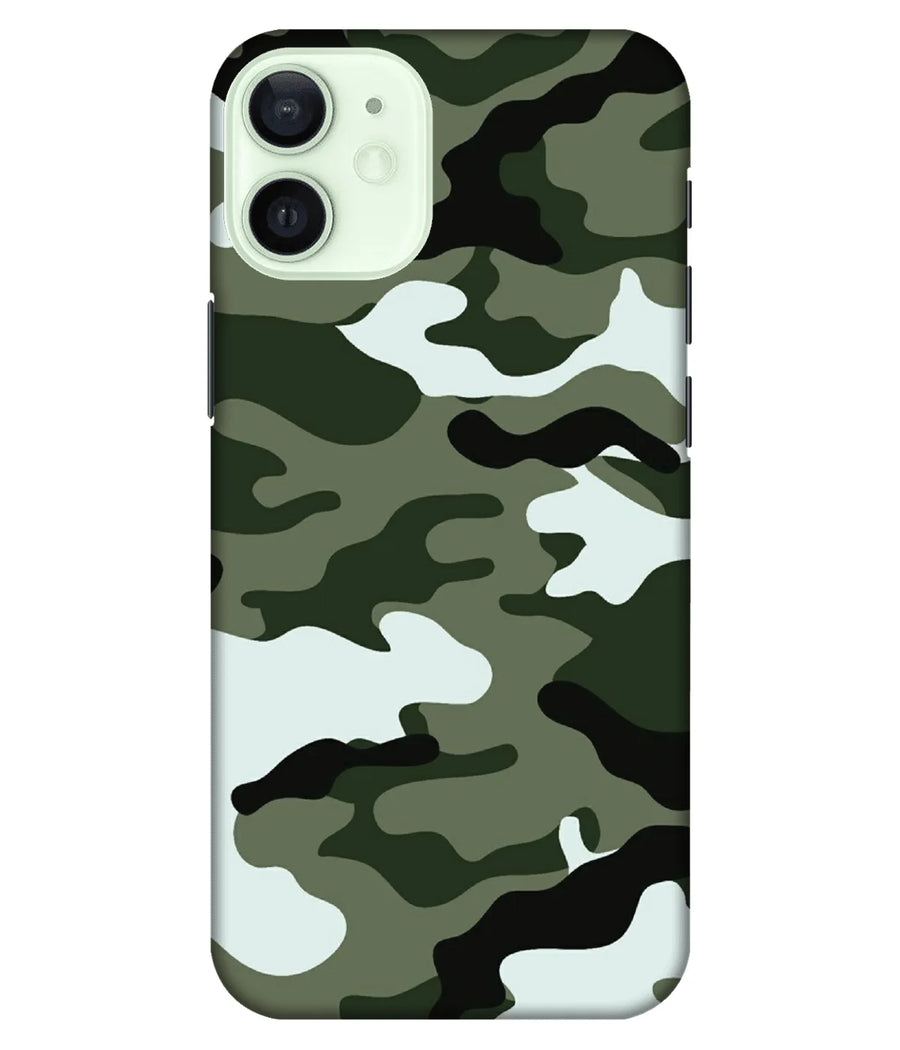 Camouflage Texture Green Slim Hard Case