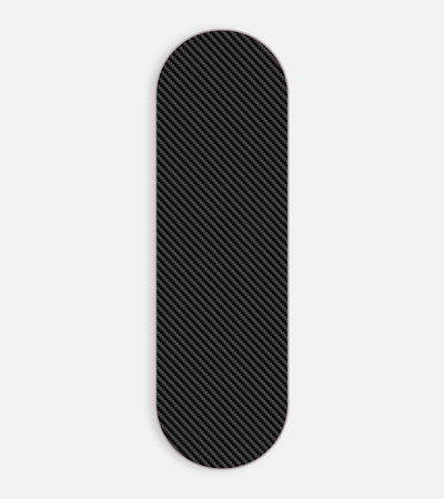 Mobile phone grip slider with a colorful design on a white background