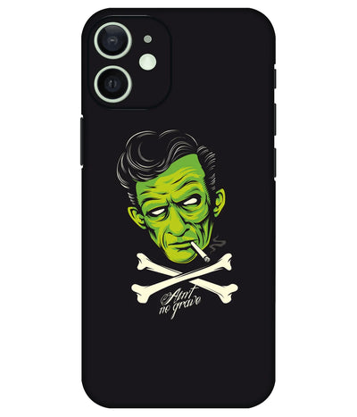 Image of a phone case featuring a mobile skin with a graphic design.
