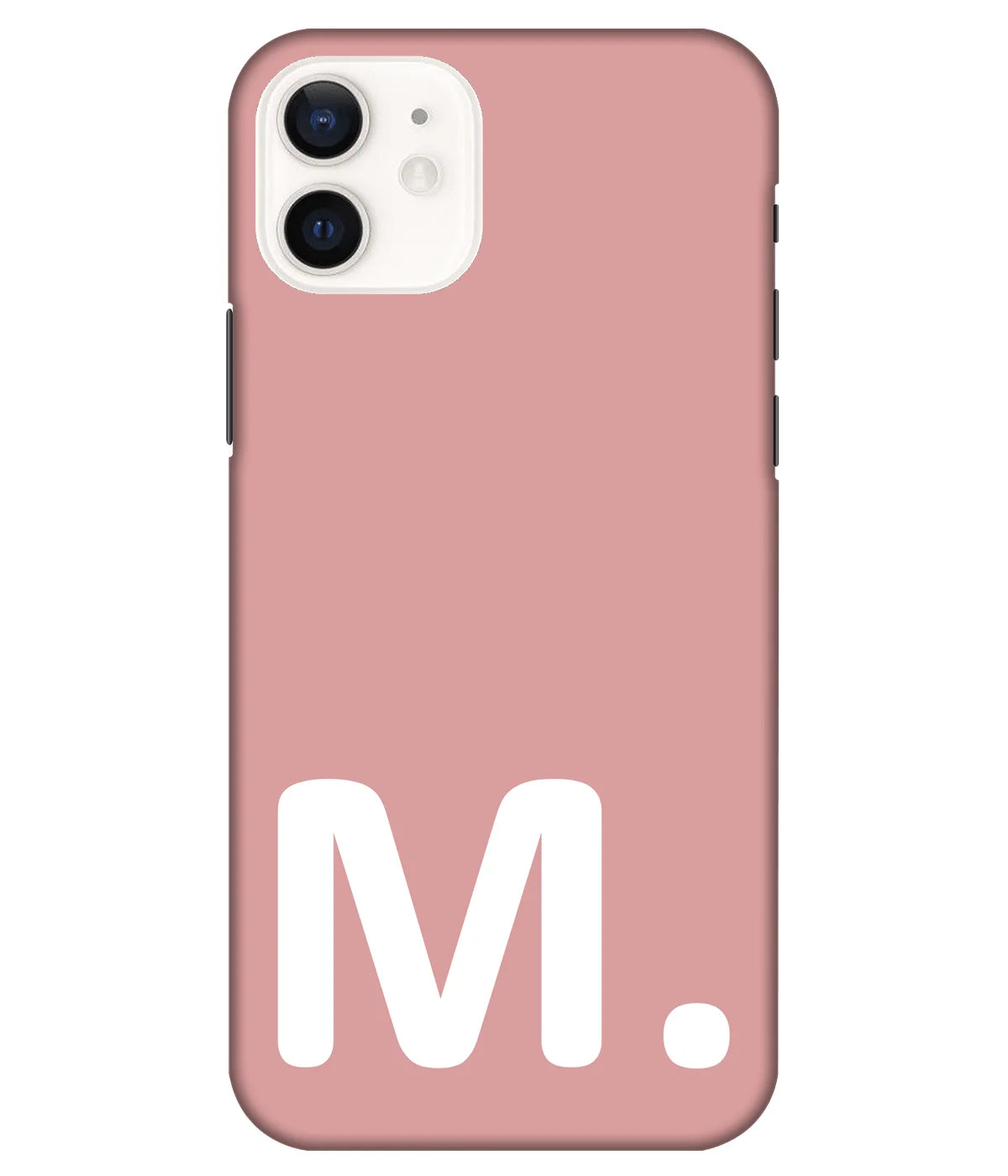 A product shot of a slim hard case with a customizable name.