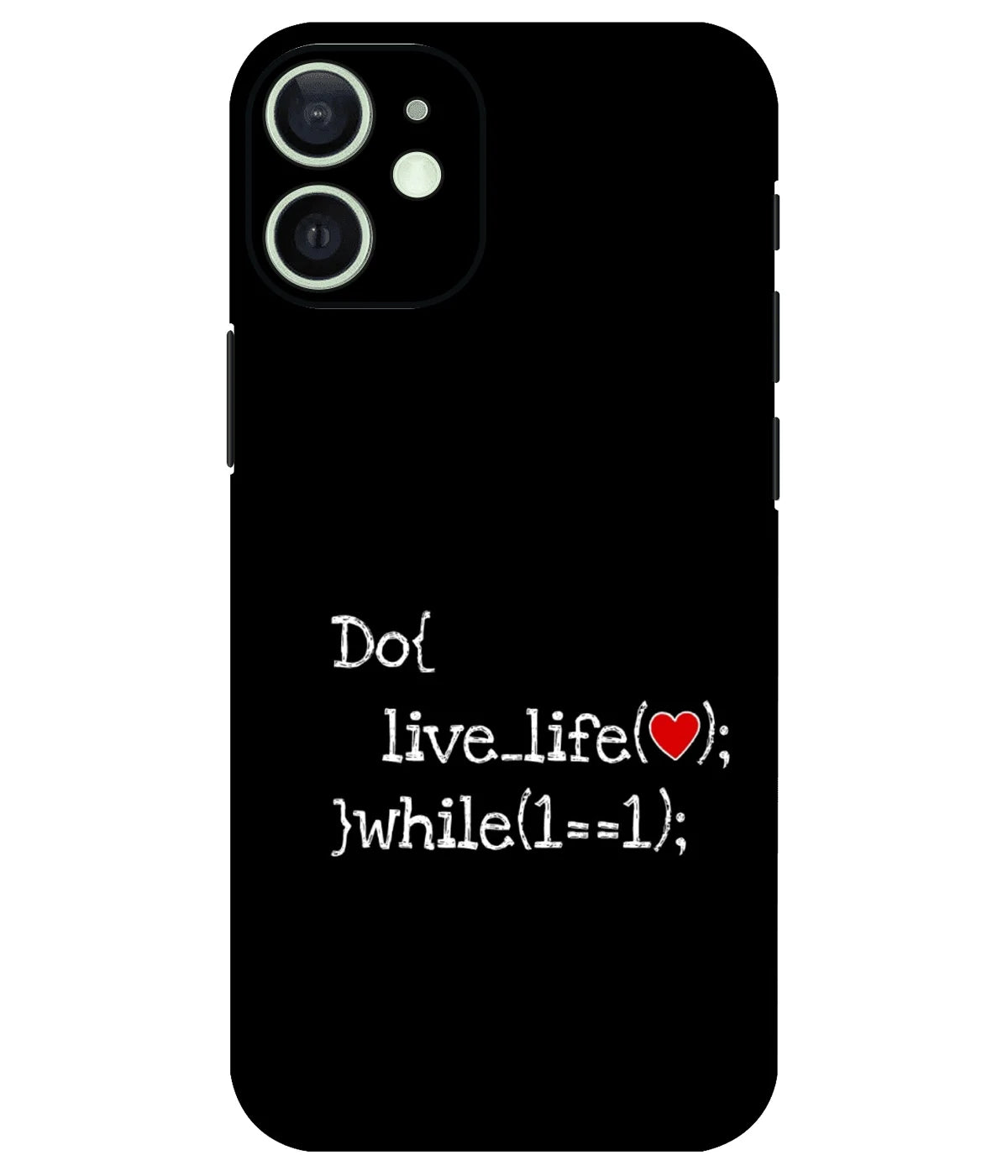 Image of a phone case featuring a mobile skin with a graphic design.