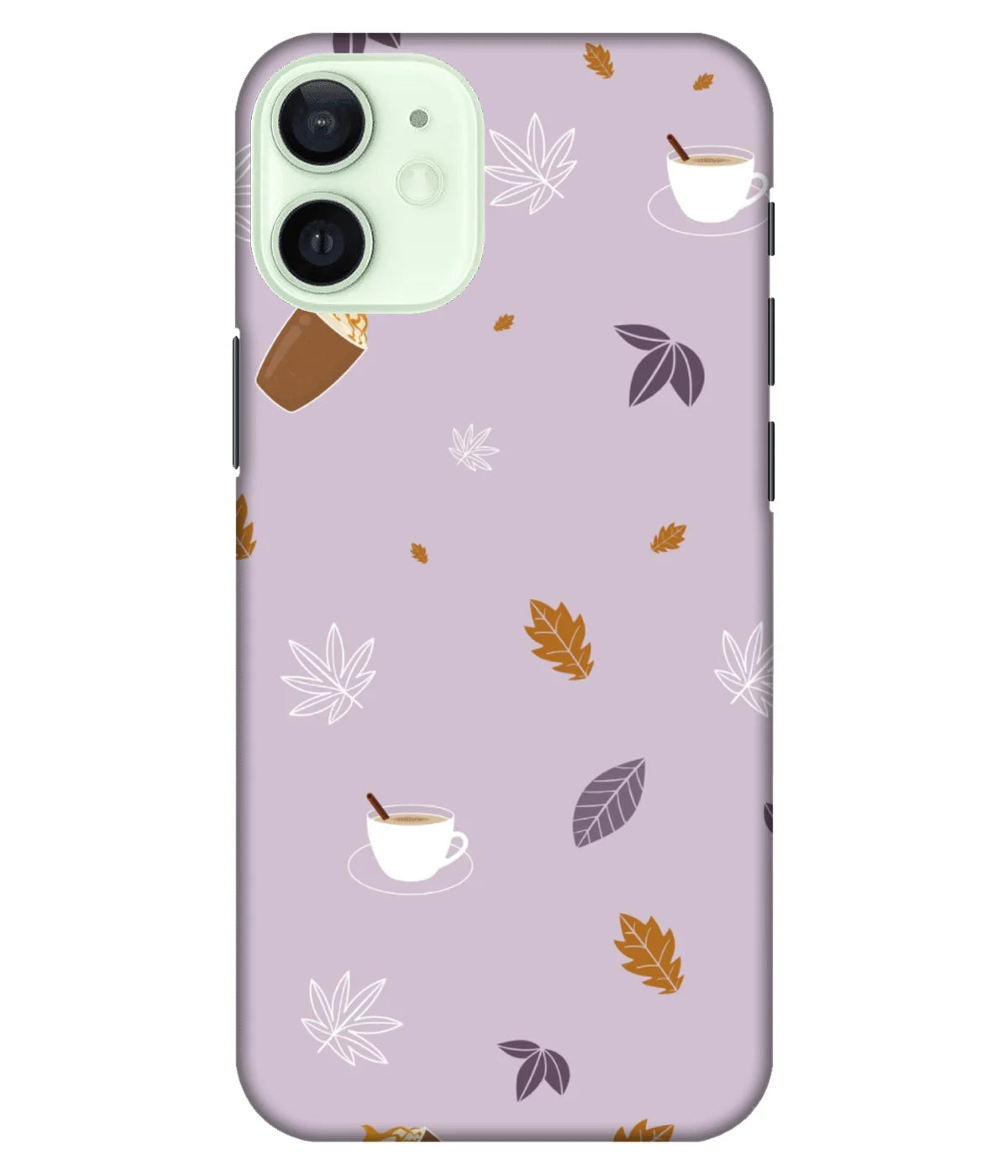 A product shot of a slim hard case with a colorful design.