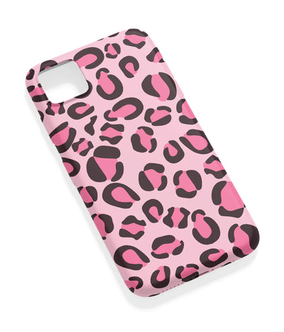 An angled view of a soft silicone case featuring a vibrant design.