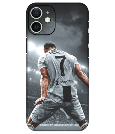 Image of a phone case featuring a mobile skin with a graphic design.