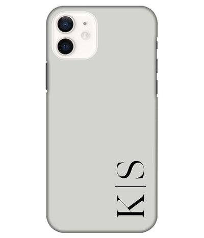 A product shot of a slim hard case with a customizable name.