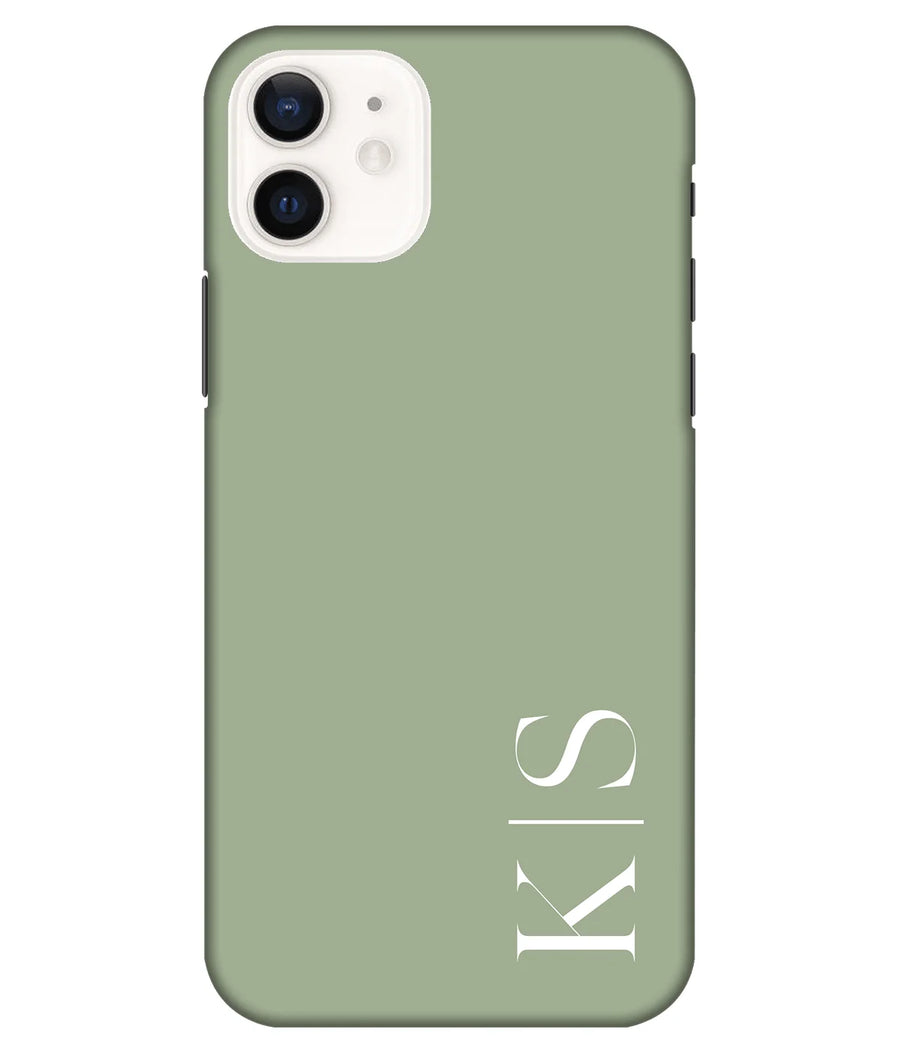 Custom Name Initials Slim Hard Custom Name Case