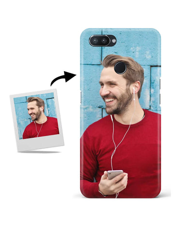 Customized Realme 2 Pro Slim Hard Case showing a personalized photo print.