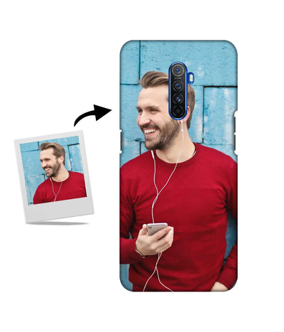 Customized Realme X2 Pro Slim Hard Case showing a personalized photo print.