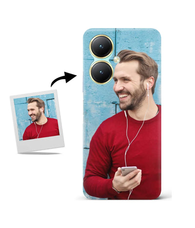 Customized Vivo Y27 Slim Hard Case showing a personalized photo print.