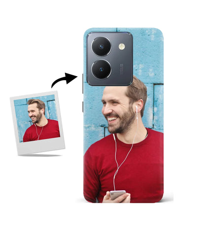 Customized Vivo Y36 Slim Hard Case showing a personalized photo print.