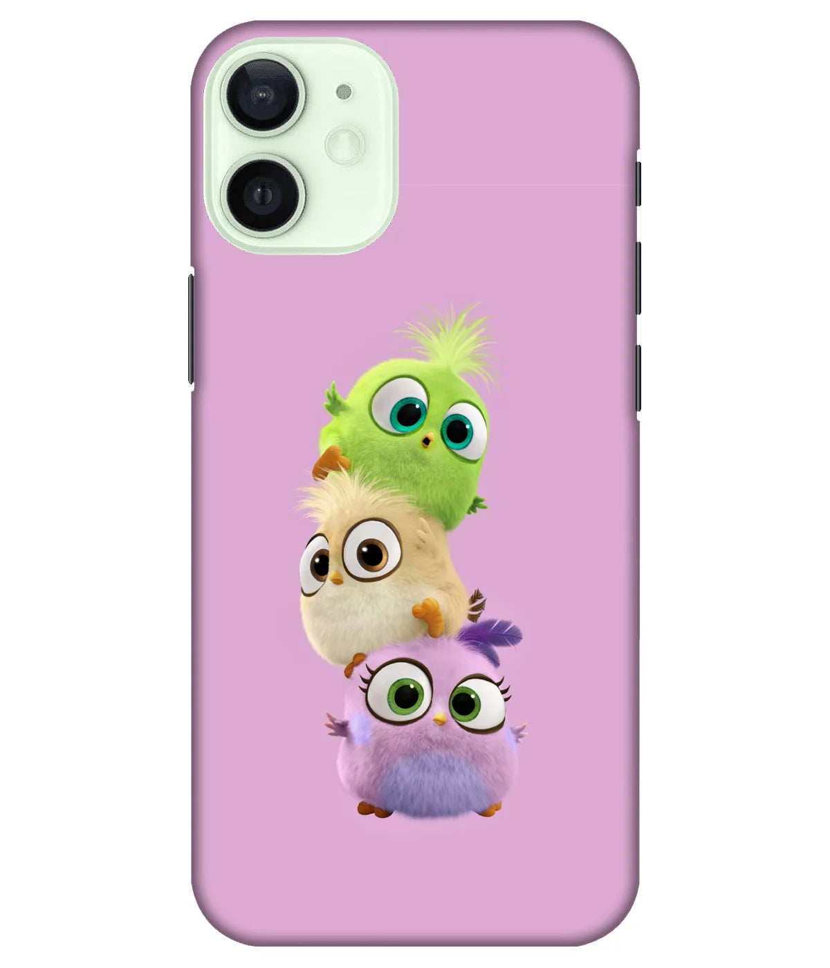 A product shot of a slim hard case with a colorful design.