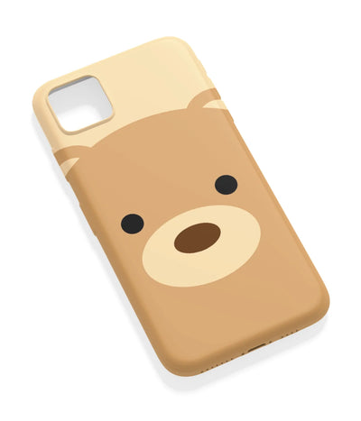 An angled view of a soft silicone case featuring a vibrant design.