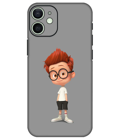 Image of a phone case featuring a mobile skin with a graphic design.