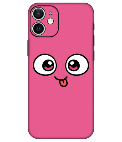 Image of a phone case featuring a mobile skin with a graphic design.