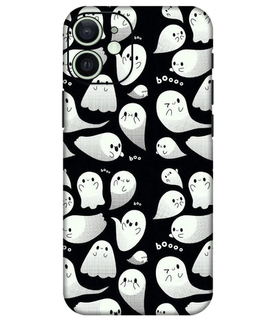 Image of a phone case featuring a mobile skin with a graphic design.