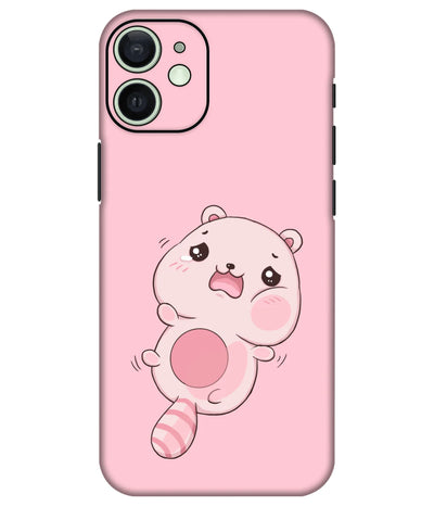 Image of a phone case featuring a mobile skin with a graphic design.