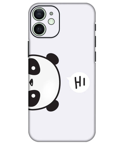 Image of a phone case featuring a mobile skin with a graphic design.