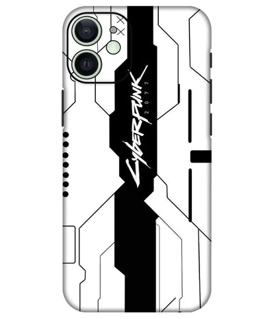 Image of a phone case featuring a mobile skin with a graphic design.