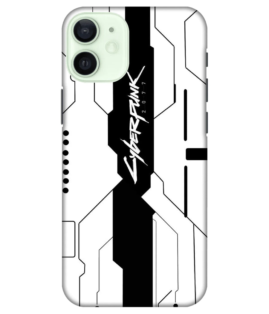 Cyberpunk White Slim Hard Case