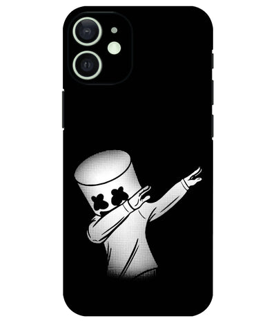 Image of a phone case featuring a mobile skin with a graphic design.