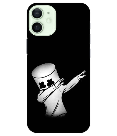 A product shot of a slim hard case with a colorful design.