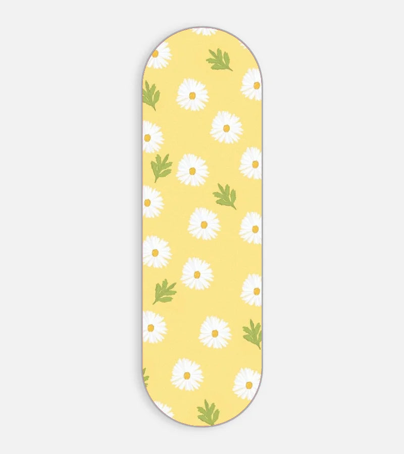 Daisy Flower Pattern Phone Grip Slider
