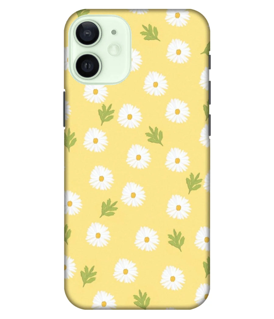 Daisy Flower Pattern Slim Hard Case