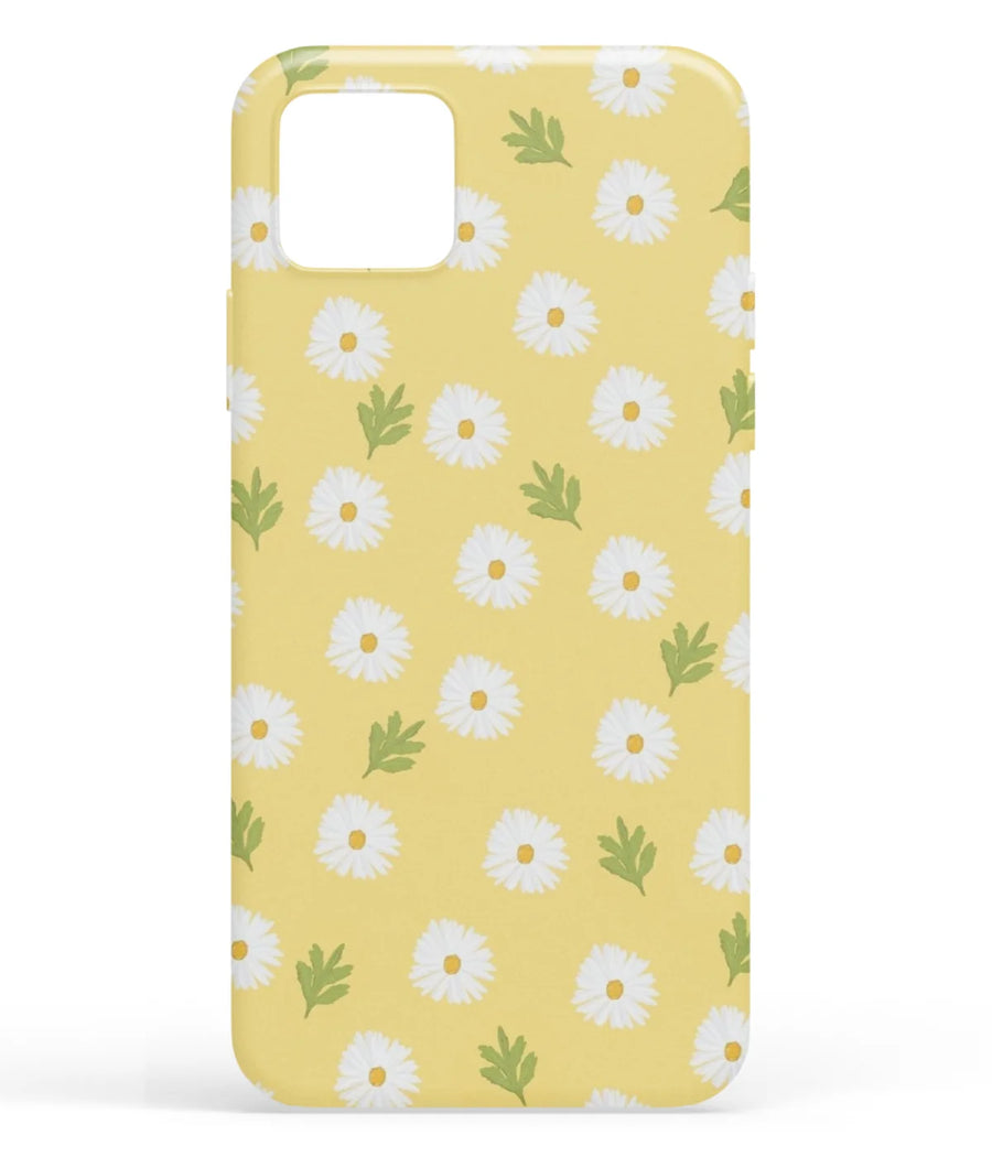 Daisy Flower Pattern Soft Silicone Case
